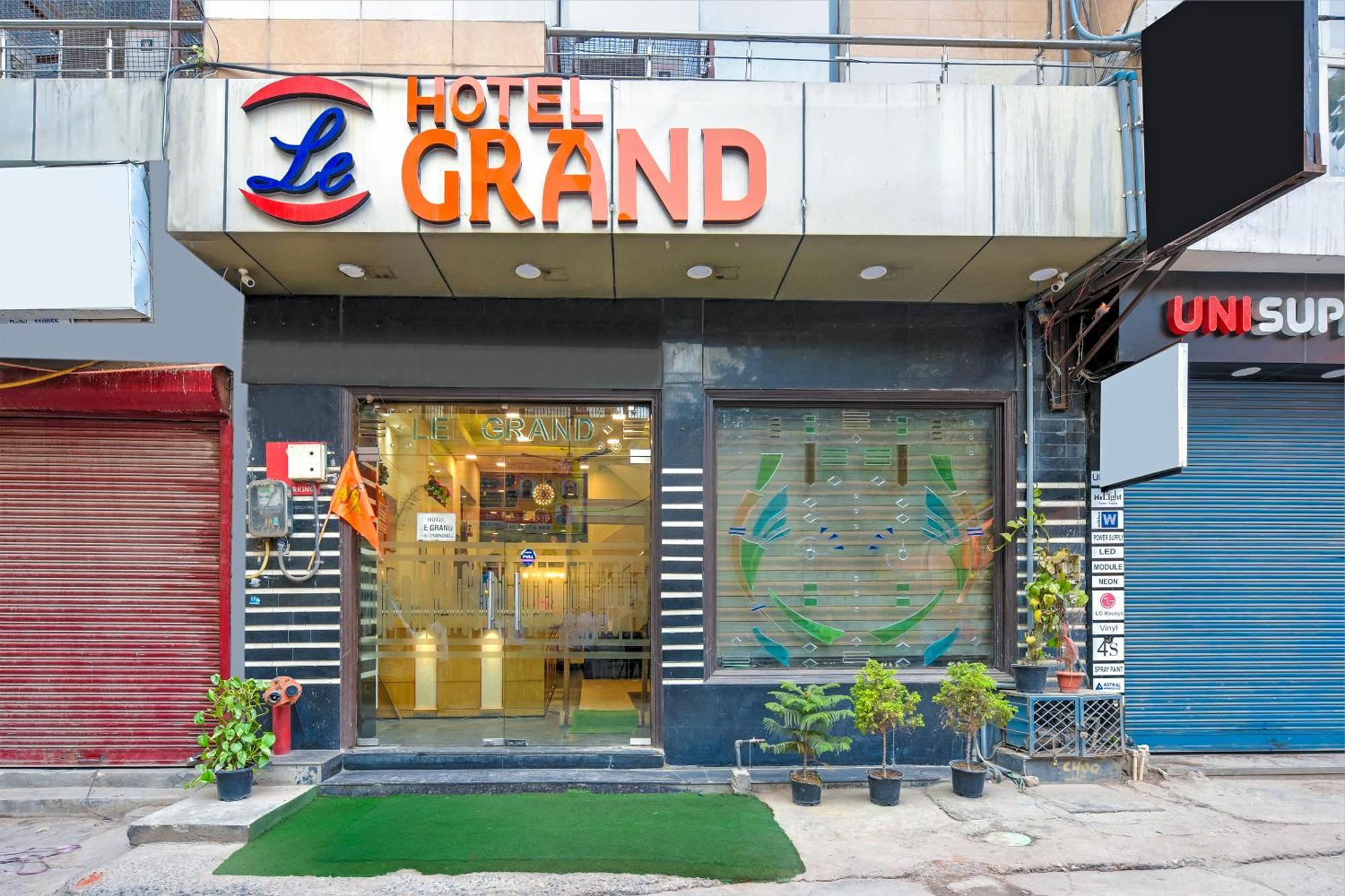 Hotel Le Grand - Walk-In From Rk Ashram Metro Station Neu-Delhi Exterior foto